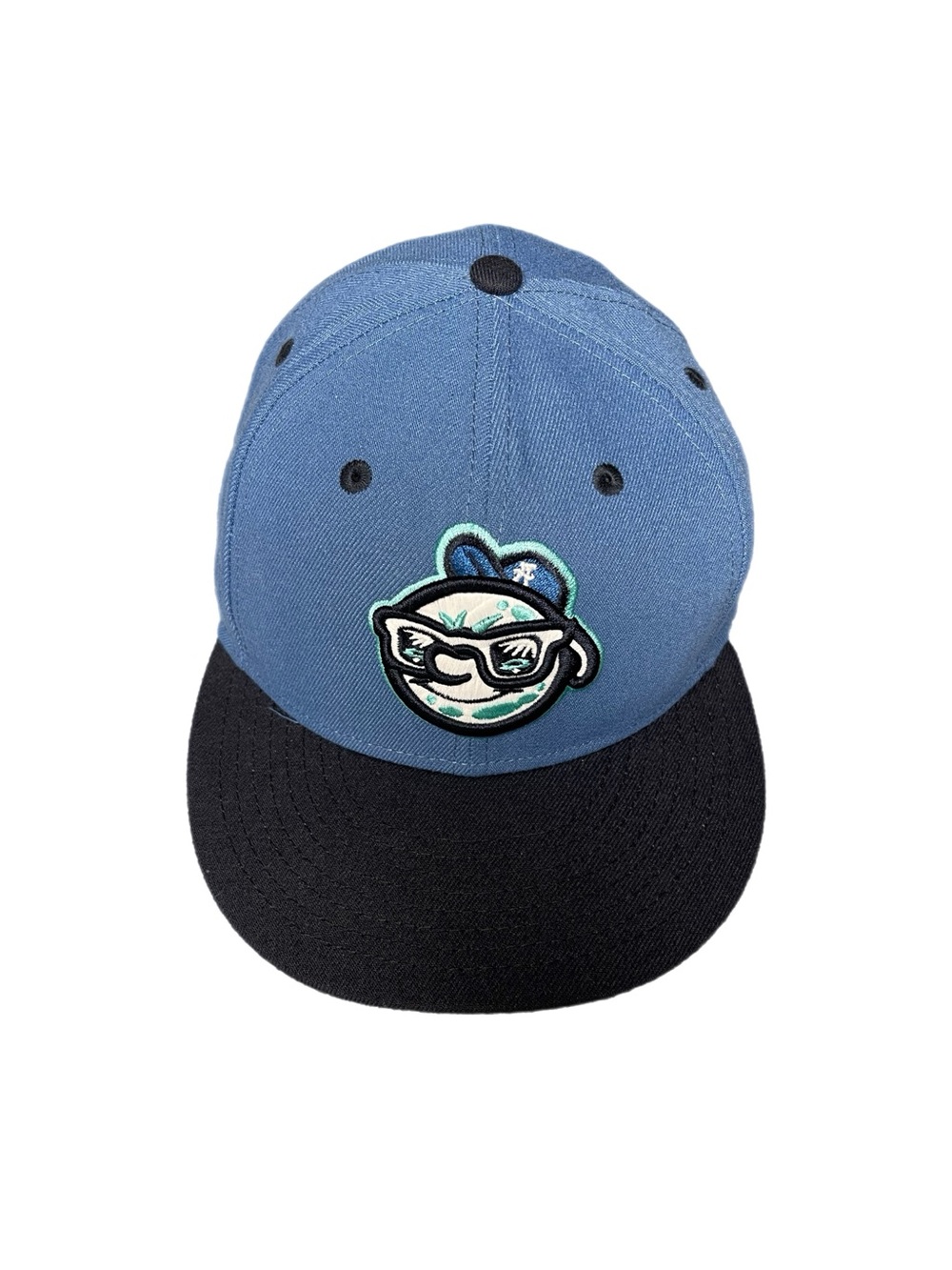 NWOT - Asheville Tourists Mr Moon Embroidered Fitted Hat